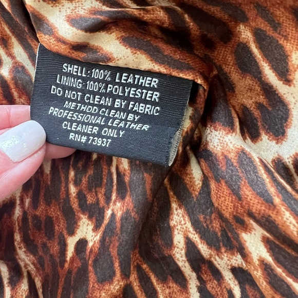 Women’s KENNA-T leather jacket - Picture 9 of 11